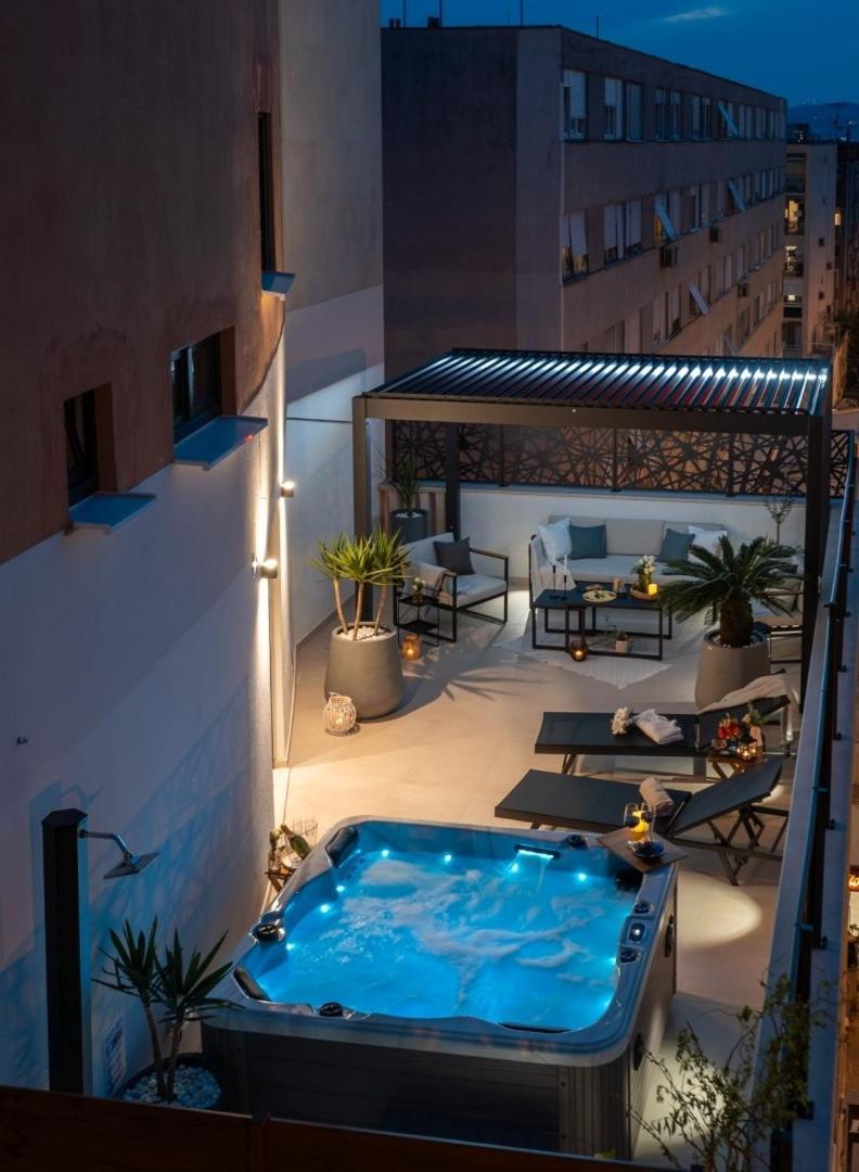 Luxury Apartment Silvery In Split Center With Jacuzzi, Sauna And Parking Экстерьер фото